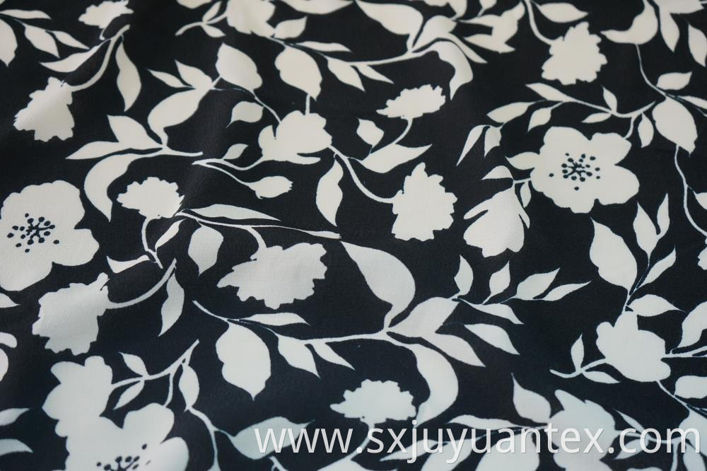 100% Printed Rayon Crepe Fabric